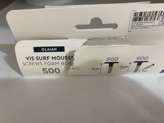 Tornillos tabla surf