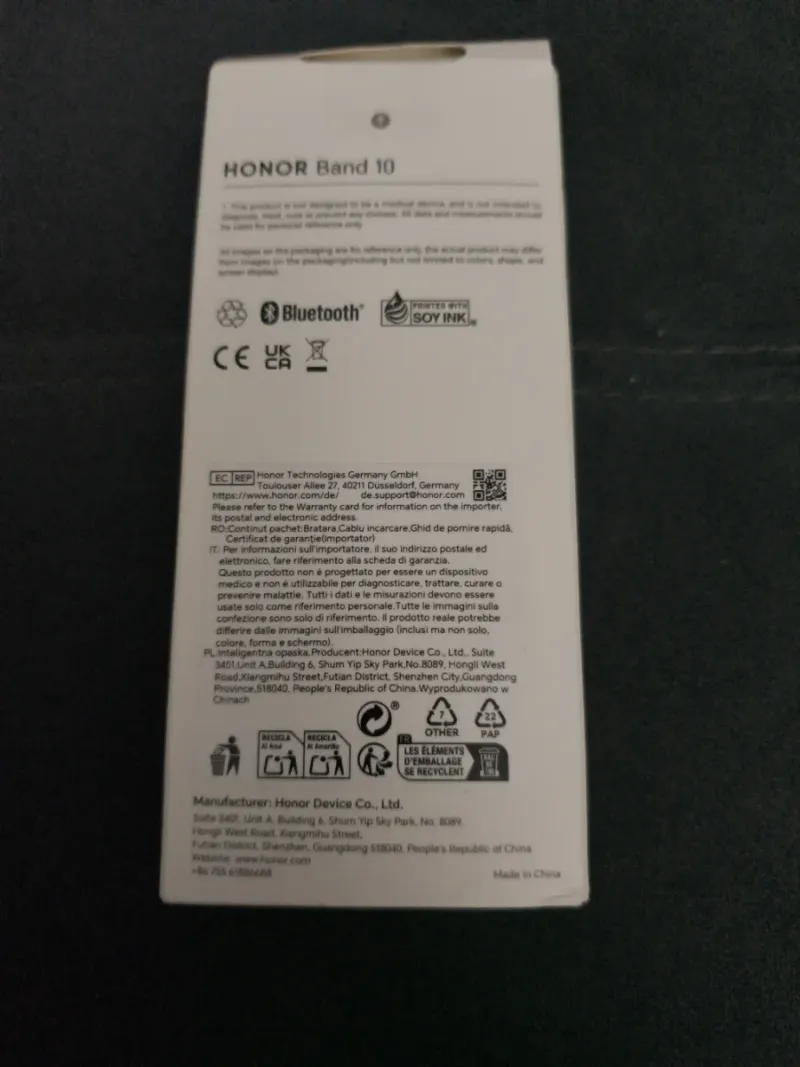 HONOR Band 10 y Auriculares OPPO afbeelding 2