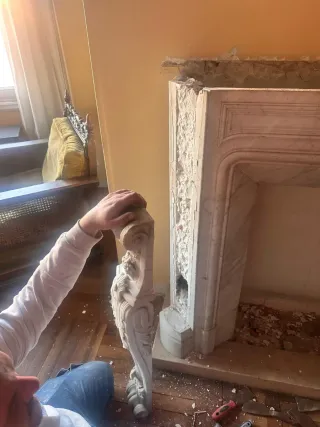 Desmontamos, trasladamos y volvemos a montar.