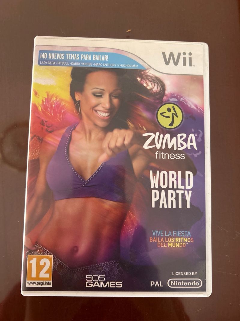 Juego Wii Zumba Fitness World Party