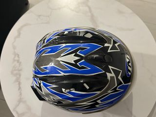 Casco TNT Azul y Negro Talla M