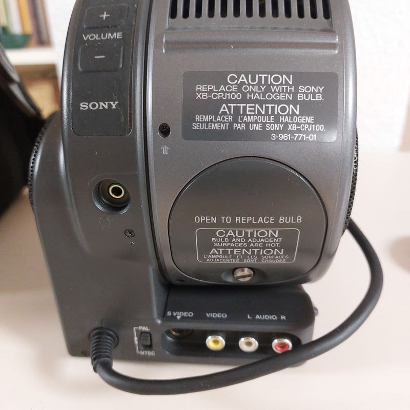 Proyector RETRO Negro/Gris Para piezas afbeelding 4