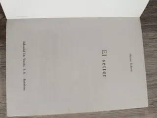 Libro El Setter Marina Roberti