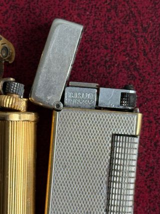 Lote 2 Mecheros Vintage Dunhill Auténticos