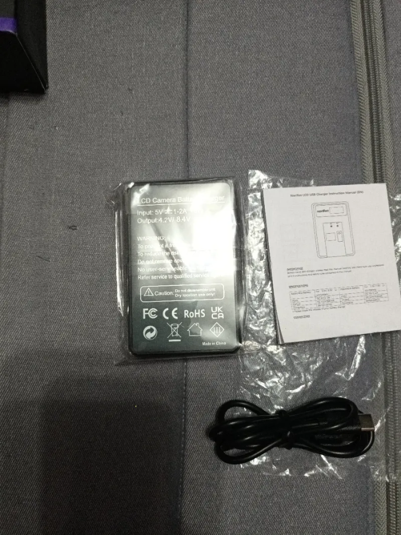 Cargador Baterías Norifon LCD USB afbeelding 2