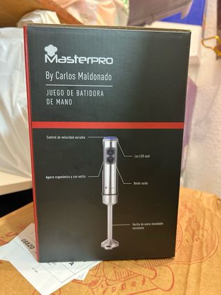 Batidora de Mano MasterPRO 1200W Carlos Maldonado