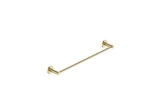 Toallero de metal dorado cepillado marca IMEX