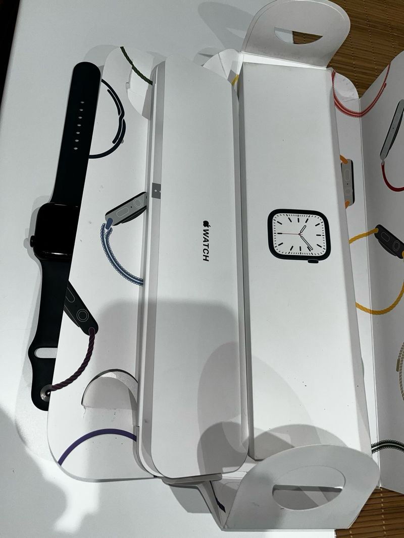 Apple Watch Serie 7 41mm Negro afbeelding 5