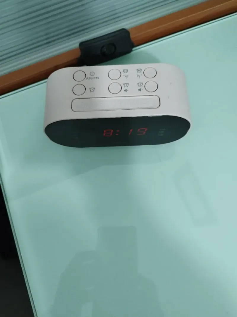 Radio despertador Qilive rosa afbeelding 2
