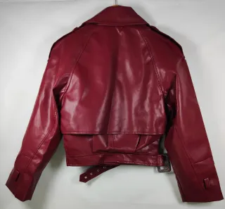 Chaqueta biker polipiel S nueva