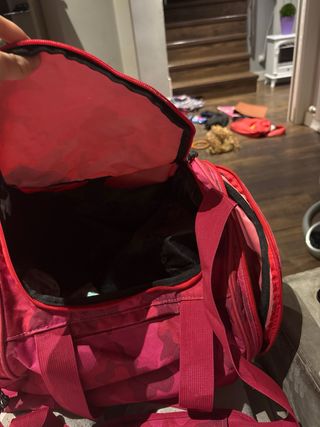 Mochila Camuflaje Rosa y Rojo