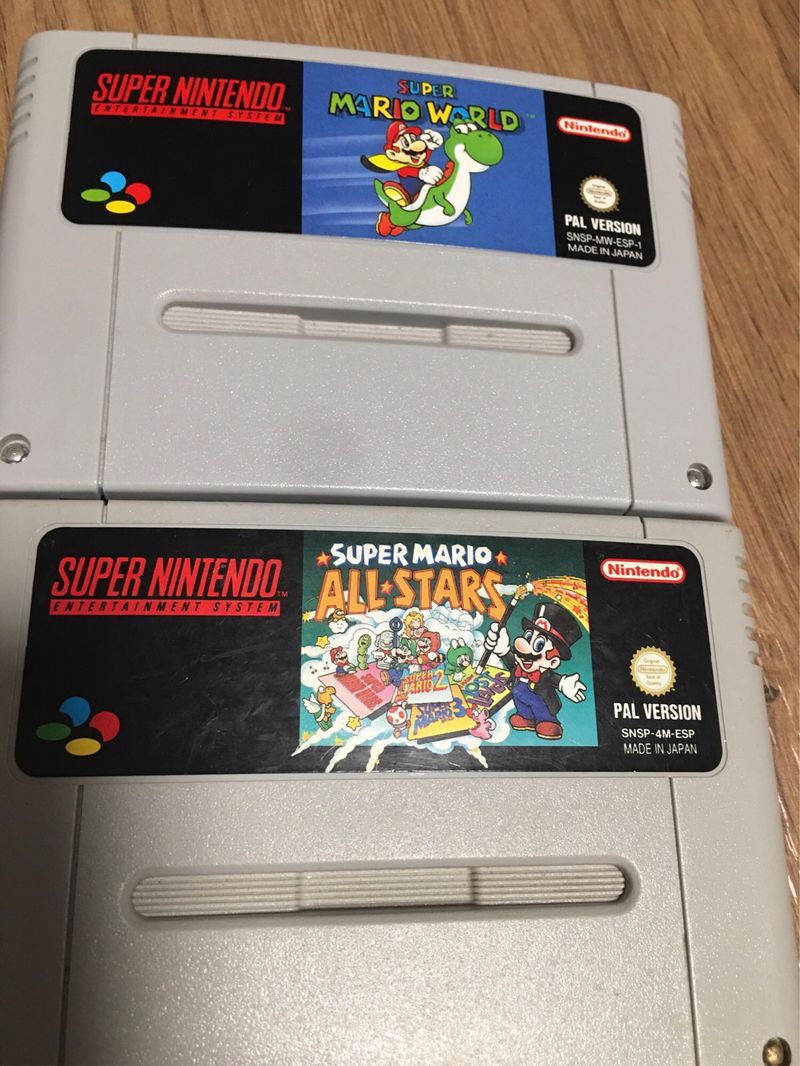 Lote 4 Juegos Super Nintendo PAL afbeelding 2