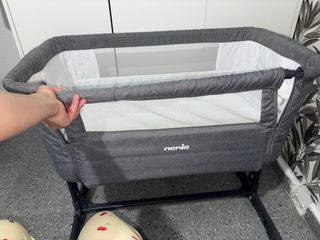 Minicuna bebé poco uso la entrego lavada esta supe