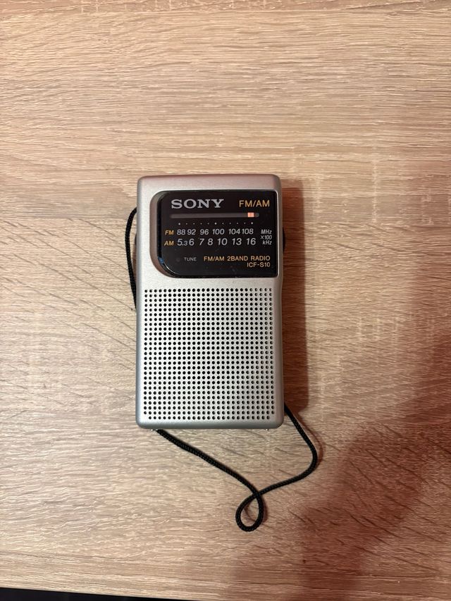 Radio Portátil Sony ICF-S10MK2 FM/AM