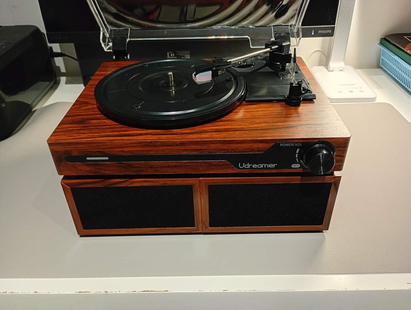 Giradischi Udreamer con 2 altavoces estéreo