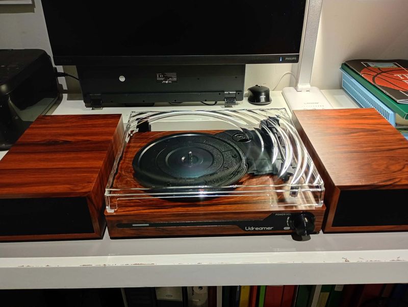 Giradischi Udreamer con 2 altavoces estéreo afbeelding 3