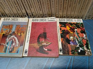best sellers, 69 novelas de Agatha christie