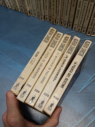 best sellers, 69 novelas de Agatha christie