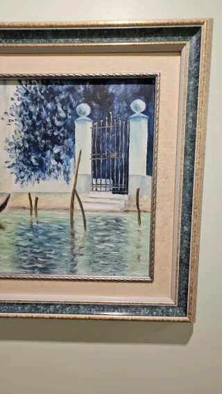 Cuadro Óleo Venecia Original