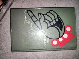 Libro Opiniones de un payaso Heinrich Böll BLISTER