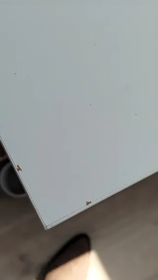 Escritorio Ikea Alex - Micke Blanco