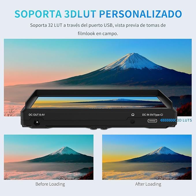 Monitor Campo FEELWORLD 6 - Field Monitor Gimbal afbeelding 4