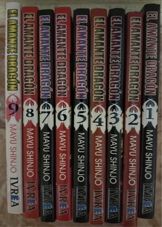 Colección completa El Amante Dragón – Mayu Shinjo