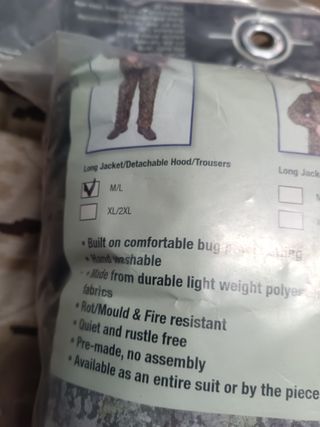 Traje de camuflaje Jackal 3D