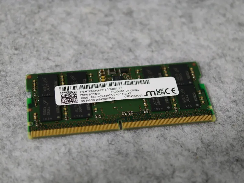 16gb Ddr5 Memoria RAM Micron 5600MHz