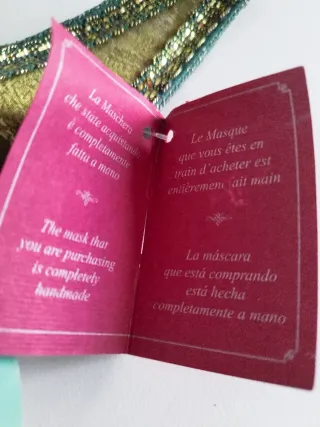 Máscaras Venecianas (4) y Arlequín de porcelana