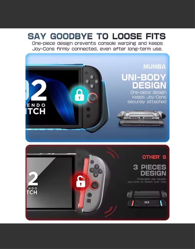 Funda Ergonómica Nintendo Switch 2 afbeelding 4