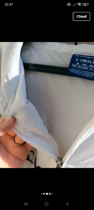 Giacca a vento Champion taglia XS