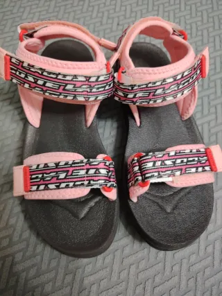 Sandalias Lacoste Mujer Rosa y Negro