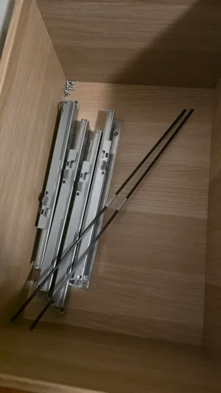 Cajones para Besta Ikea Madera