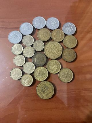 Lote de monedas antiguas