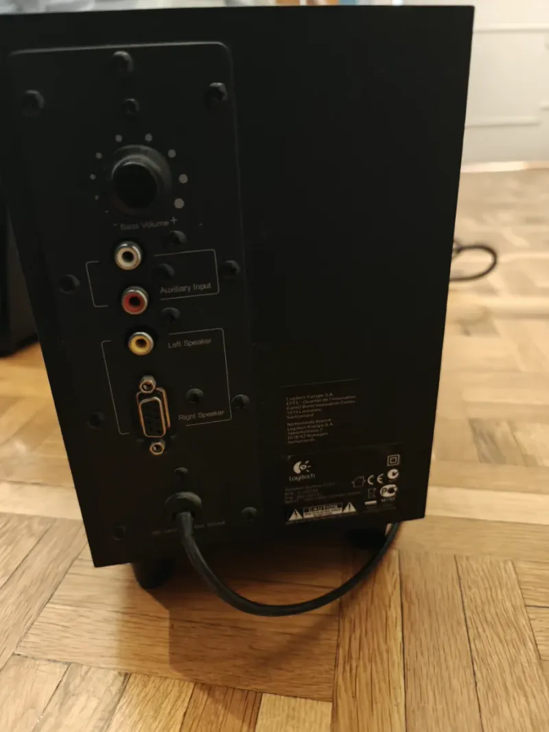 Altavoces y Subwoofer Logitech Negro afbeelding 2