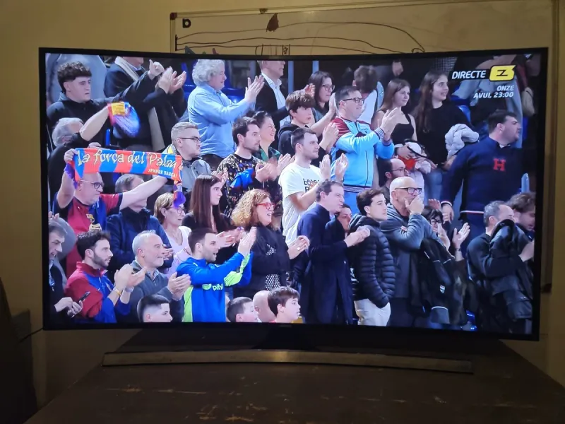 Smart TV Samsung 55 Negro afbeelding 4