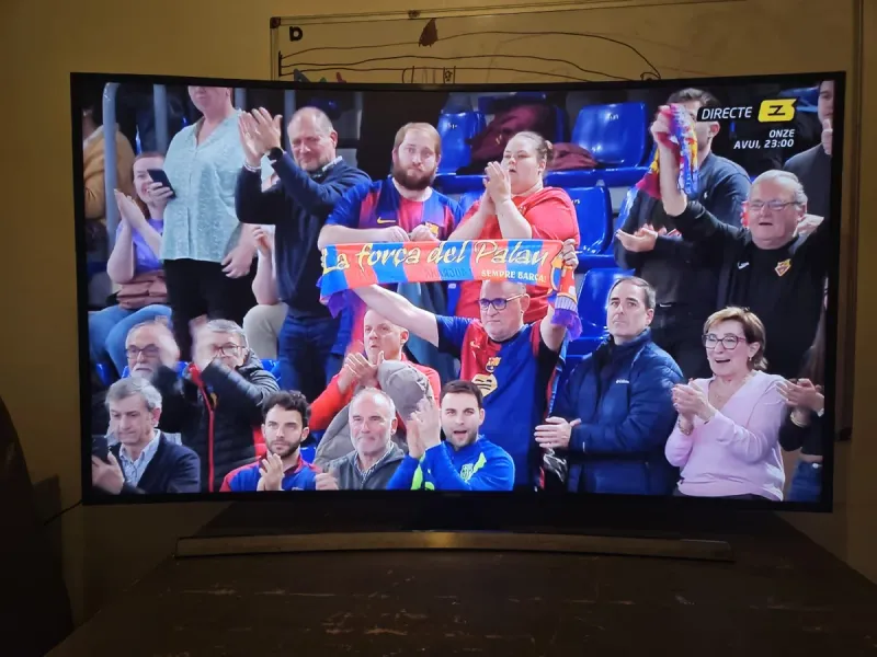 Smart TV Samsung 55 Negro afbeelding 6