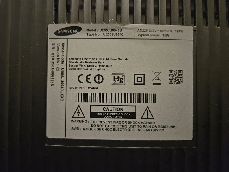 Smart TV Samsung 55 Negro afbeelding 9