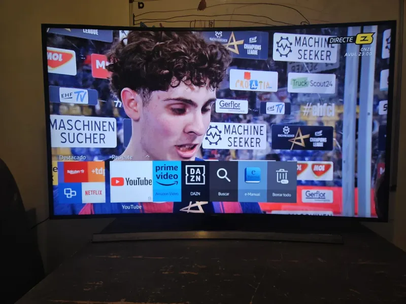 Smart TV Samsung 55 Negro afbeelding 10