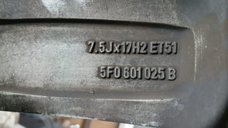 JUEGO LLANTAS VOLKSWAGEN TOURAN (1T1) AZV