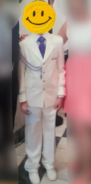 Traje de comunión para niño