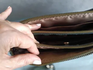 Bolso bandolera verde