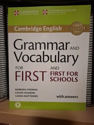 Grammar and Vocabulary for First and First for ...