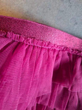 Gonna bambina in tulle fuxia Idexè 36 mesi perfett