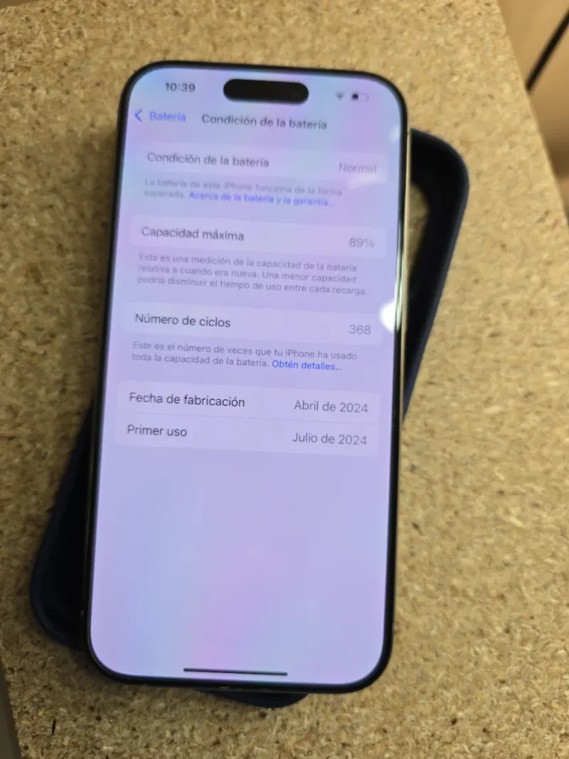 iPhone 15 Pro gris /ESIM afbeelding 2