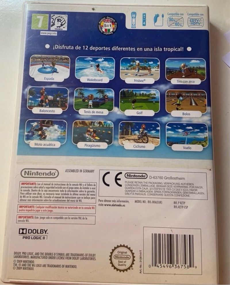 Wii Sports Resort Nintendo Wii afbeelding 4