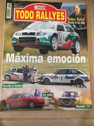 Todo Rallyes varias revistas