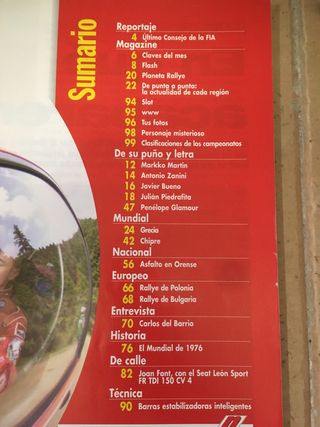 Todo Rallyes varias revistas