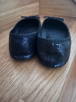 Manoletinas negras 37